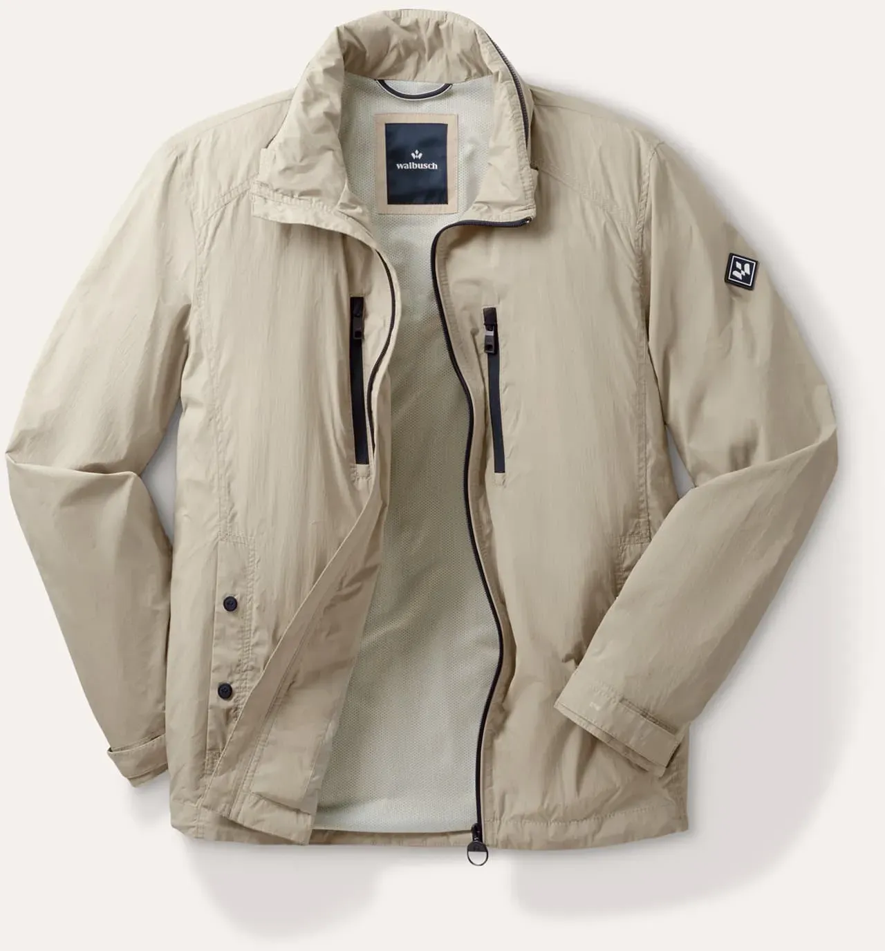 Walbusch Herren Multifunktionsjacke Beige