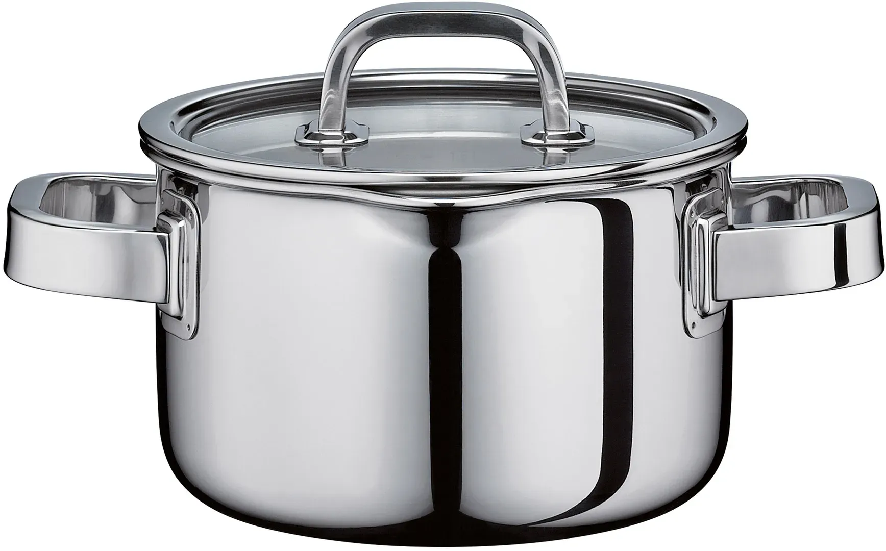 SPRING Fleischtopf FINESSE2+ mit Glasdeckel 16 cm 2,0 Liter INDUKTION