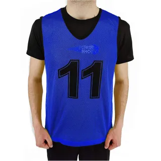 powershot Numbered 1-11 Junior Trainingsweste 11 Einheiten - Blue - One Size