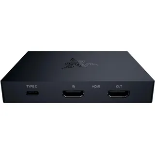 Razer Ripsaw HD - Game Capture Card für Profi-Streaming (Full-HD 1080p Aufzeichnungskarte, 60 FPS, 4K 60 FPS Passthrough, Audio Mixer, HDMI 2.0, USB 3.0, Mikrofon- und Kopfhörer-Anschluss) Schwarz