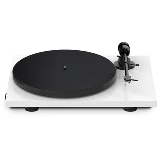 Pro-Ject E1 Phono, (AT3600L, (Halbautomatisch), Plattenspieler Weiss
