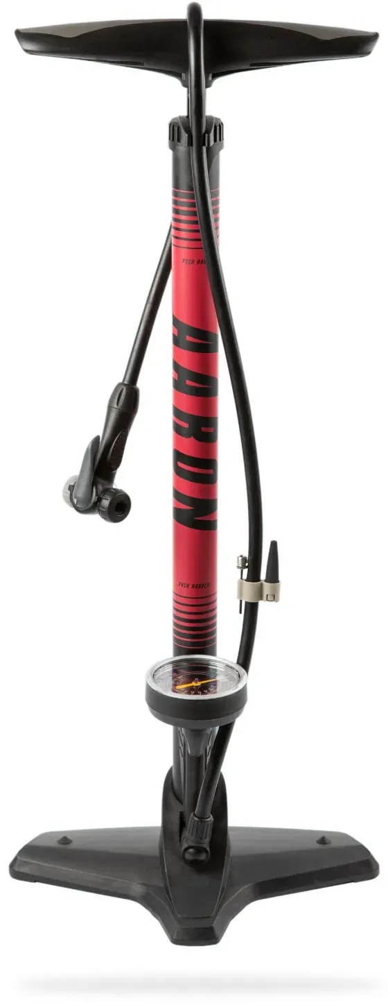 AARON Sport One Fahrradpumpe - Rot