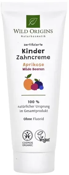 Wild Origins Bio Kinder-Zahncreme ohne Fluorid