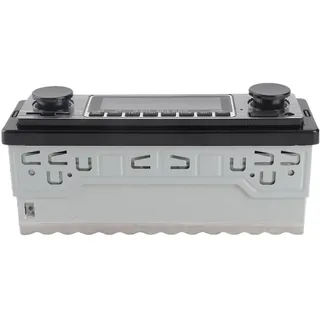 Autoradio aus Metall und Kunststoff, Auto-Bluetooth-Radio, Klassischer Auto-Stereo-MP3-Musik-Player mit USB, SD, AUX, FM, InDash-Haupteinheit, Auto-Musik-Player (12V)