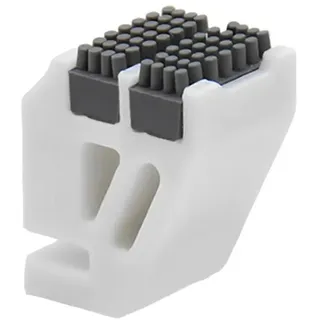 Für Bambu Lab X1/x1c/p1p/p1s Hotend-wischerdüsen, Zweireihige Silikonbürsten Mit Integrierten Scheuerschwämmen, Druckkopf-reiniger