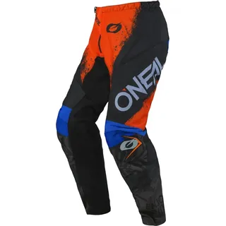 O'Neal Oneal Element Shocker Kinder Motocross Hose, blau-orange, Größe 24