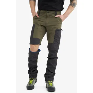 RVRC GP Pro Zip-off Pants Herren Dark Olive, Größe:M - Hosen > Zip-off-hosen - Grün