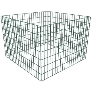 vidaXL Gartenkomposter Quadratmaschen 100 x 100 x 70 cm
