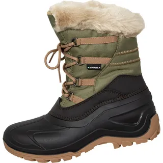 Spirale Evelin Damenstiefel gefüttert grün 38 - 38