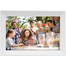 DENVER FRAMEO PFF-1024WHITE - Digitaler Fotorahmen - Flash 16 GB - 25.7 cm (10.1...