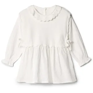 Tchibo - Kinder-Kleid - Mädchen - Gr. 98/104 - weiß