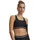 Armour Crossback Mid Bra Schwarz/Weiß S