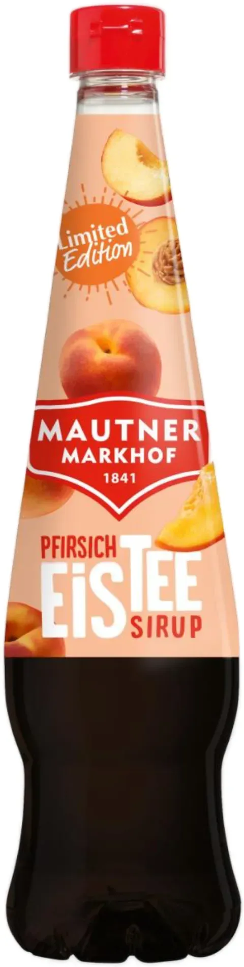 Mautner Markhof Sirup Eistee Pfirsich