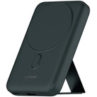 Magnetische Powerbank 10.000 mAh, für Qi & MagSafe, 20 W, Ständer