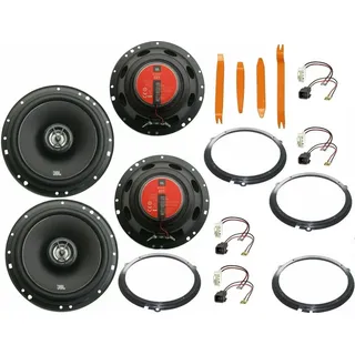 JBL Set für Ford Tourneo Connect 13-21 Tür vorne hinten Bügel 700 Watt