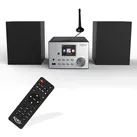 XORO HMT 500 PRO V2 - Mikro Stereoanlage (Internet-/DAB+/UKW-Radio, CD Player, Bluetooth, USB Mediaplayer, 2.4" Farbdisplay, Fernbedienung, 2 x 10W Lautsprecher