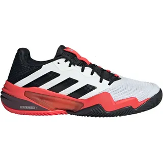 Adidas Barricade 13 Clay Herren weiß - Cloud White / Core Black / Lucid Red - EU 42 2/3