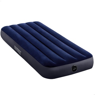 Intex Luftbett Dura-beam Classic Downy Single Mattress Blau 191 x 76 x 25 cm