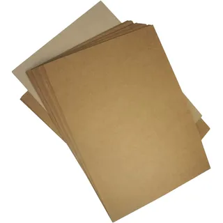 25x Blatt Kraftpapier 170g DIN A3 297x420mm sandbraun Bastelkarton ECO Vintage Ideal für Scrapbooking, Gestaltungsarbeiten, Einladungen, Hochzeit, Weihnachten, Geburtstag, Geschäftskarten