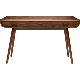 miliboo Schreibtisch Vintage Holz Nussbaum HALLEN