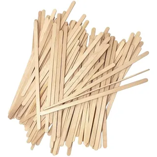 1000 Stück Kaffee Rührstäbchen, 14CM Holzrührstäbchen Hölzerne Rührstäbchen Einweg-Rührer für Kaffee Cocktails Heißes Getränk
