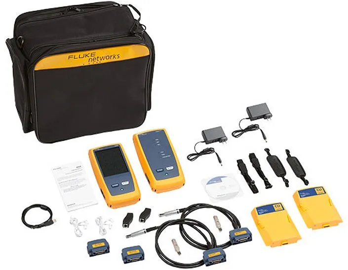 Fluke DSX2-8000 INT Netzwerktester 2GHz CAT8 Cable Analyzer Zertifizierer