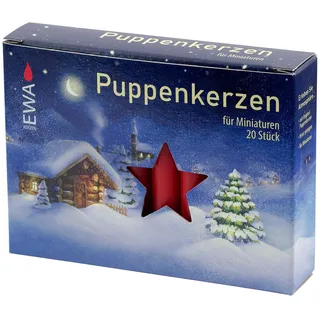 Jeka Puppenlichte 65/10 rot 20er