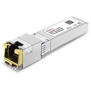 GIQITCK 2025Newest 10GBASE-T SFP+ RJ45 Transceiver, 10G Copper SFP+ to RJ45 Module with RTL8261N Chip for Cisco SFP-10G-T-S, Ubiquiti UF-RJ45-10G, Netgear, D-Link, Supermicro, Linksys, up to 30m