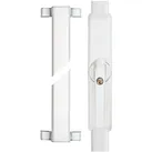 ABUS Funk-Fenstersicherheitsantrieb  HomeTec Pro FSA3550 Farbe: Weiß|Stangen-Set: ohne Stangen-Set