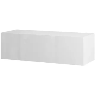 Planetmöbel Flur Möbel Garderobe Hängeschrank 100cm weiß