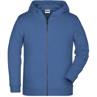 Kinder Zip Hoody "8026K" - L - light-denim-melange