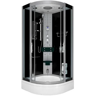 AcquaVapore Dampfdusche Duschtempel Sauna Dusche Duschkabine D46-63T2 100x100