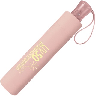 Happy Rain Taschenschirm mit Automatik UV50 Protect | Flamingo