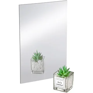 rmiveglia Selbstklebende Spiegel 4er Set, Spiegel Badezimmer, Flexible Spiegelfolie, Wanddekoration für Zuhause, Bad und Büro. Einfach anzubringen und vielseitig einsetzbar., 20*30