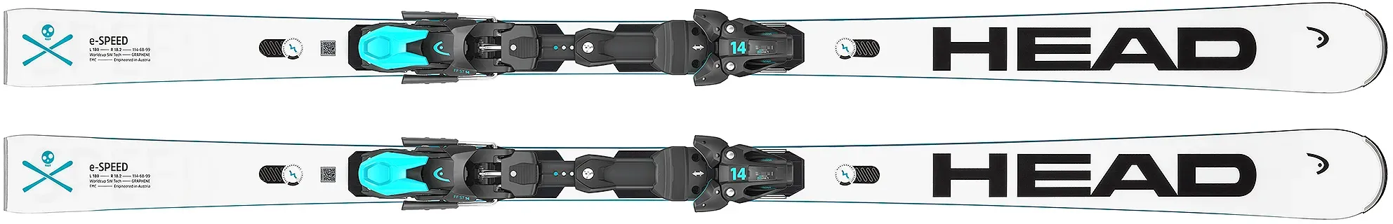 Head WORLDCUP REBELS e-SPEED, inkl. Bindung FF 14 - 175cm