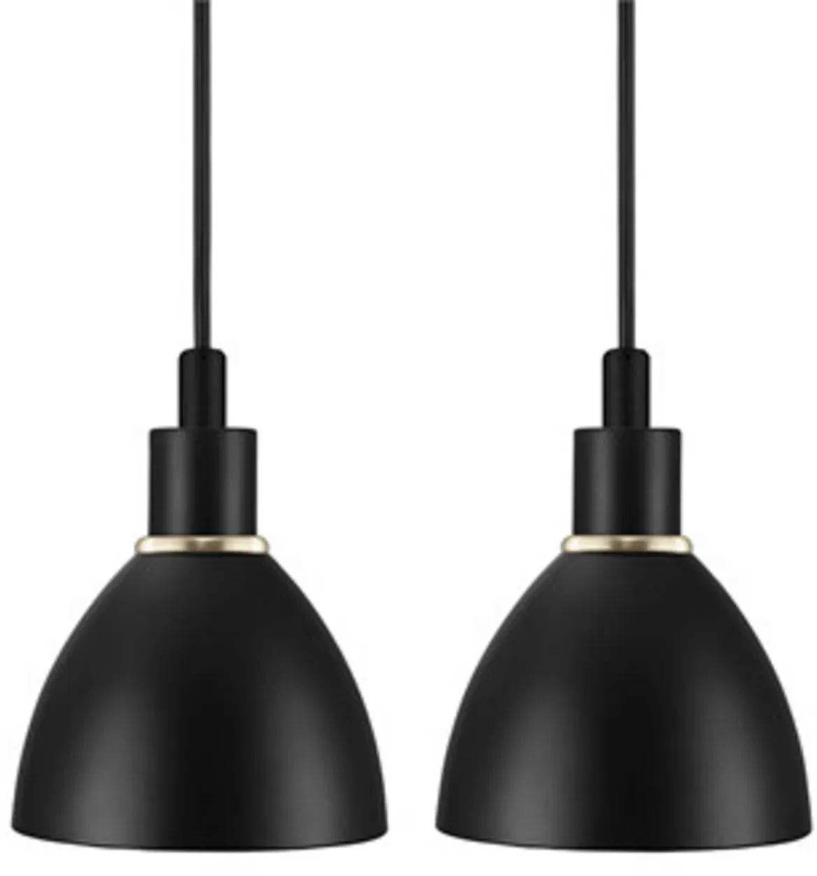 Pendelleuchte Nordlux, Schwarz, für Esszimmer, Metall - 16.5