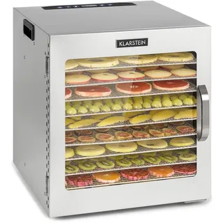 Klarstein Captain Jerky 110 Dörrautomat 1000W 30-90 °C 24h-Timer Edelstahl