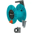 Gardena 2650-20 Gartenschlauchrolle Wandmontierte Rolle Manuell Schwarz, Türkis