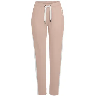 bench. loungewear Loungehose Damen beige-weiß Gr.40/42