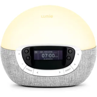 Lumie Bodyclock Shine 300 - Lichtwecker mit Radio, 15 Klängen und Einschlafsonnenuntergang