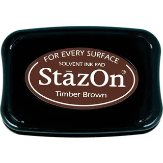 tamko Tsukineko StazOn Stamp Pad, Brown