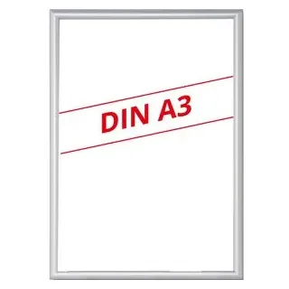 Böttcher-AG Klapprahmen DIN A3, Aluminium, Profil 17 mm