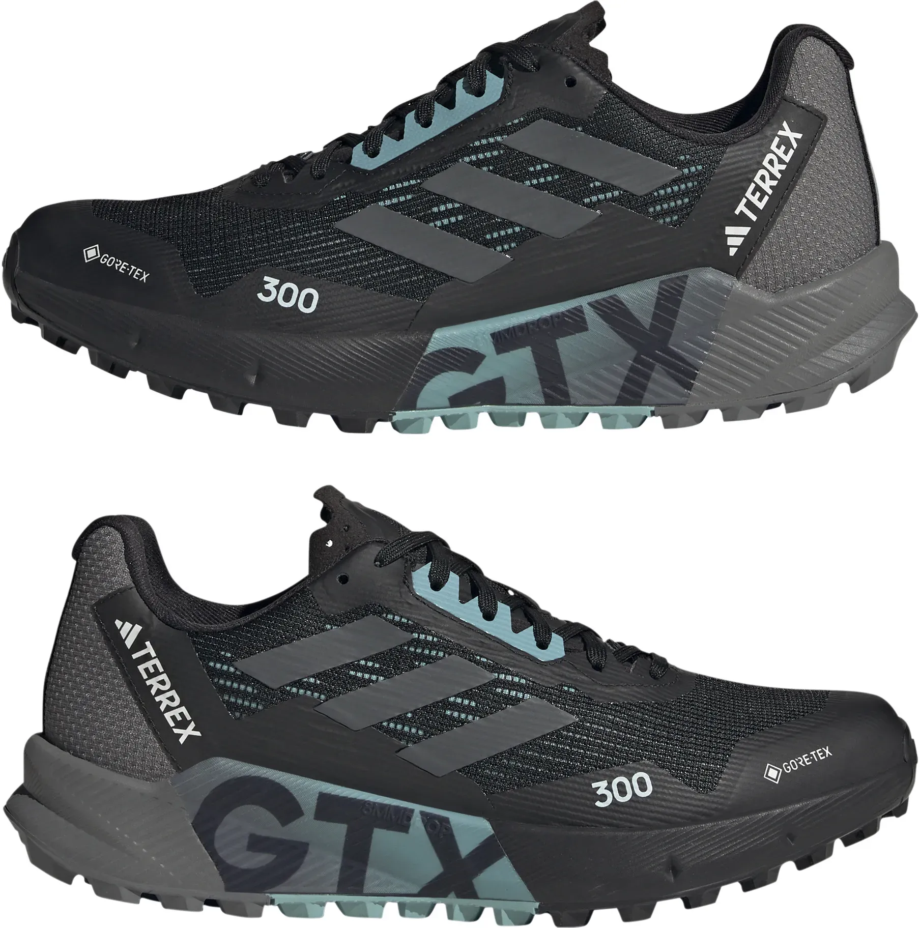 Adidas TERREX Adidas AG Adidas Damen Outdoor/Trekkingschuhe TERREX AGRAVIC FLOW 2 GTX - Schwarz - 6 (39 1/3)