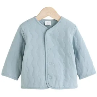 Next Outdoorjacke Baby-Steppjacke aus Jersey (1-St) blau 56 (1M)