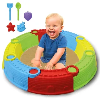 Jamara Sandkasten Burg steckbar 13tlg. (460343)