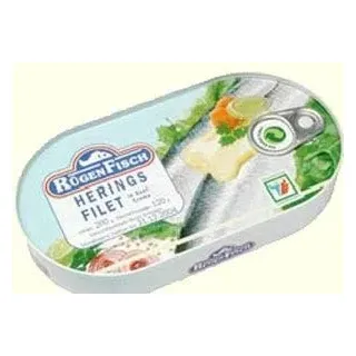 Heringsfilets Senfcreme 200g Rügenfisch - tolle DDR Kultprodukte - Ostwaren