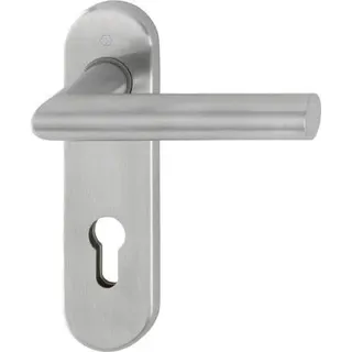 HOPPE Kurzschildgarnitur Ams.E1400Z/353K VA F69 PZ Drückergarnitur HOPPE