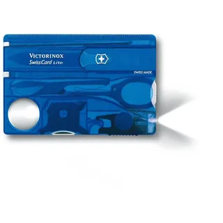 Victorinox SwissCard Lite saphir transparent