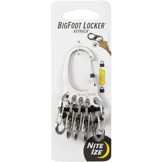 NITE IZE BigFoot Locker KeyRack silber
