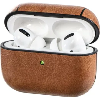 Hama für Apple AirPods Pro, Lederoptik, mit Sportband, Braun